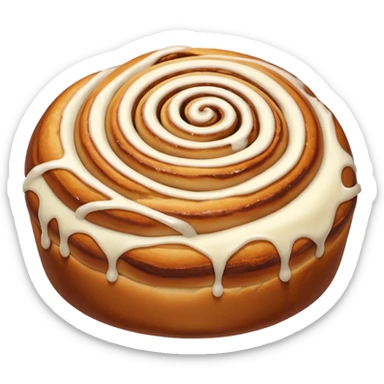 Rol de canela sticker