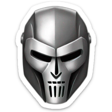 MF DOOM MASK sticker