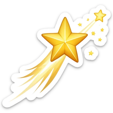 Shootingstar sticker