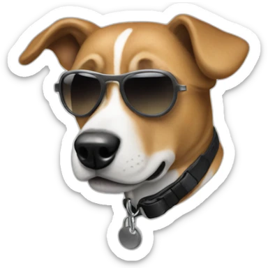 u2 bono dog sticker