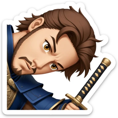 Vigilant Samurai sticker