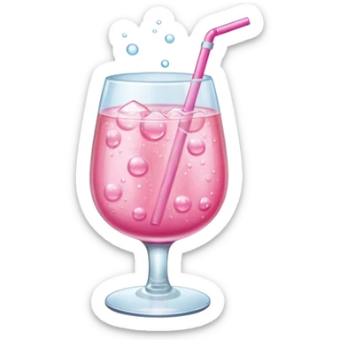 pink drink sticker