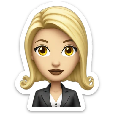 Cosplay ivanka trump tall figurine sticker