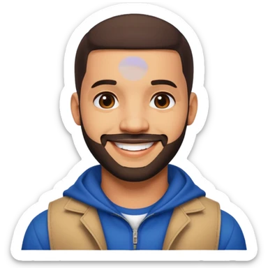 drake with bbl sticker