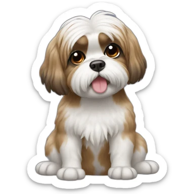 Shitzu sticker