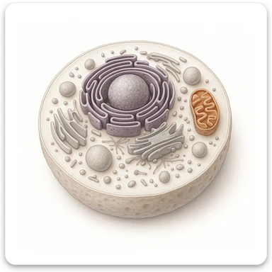 A highly detailed, scientifically accurate of a biological topics, on a white background, ultra-realistic 3D illustration.  The style should be clean lab-textbook style with subtle shadows and depth. Microscope-like precision, no artistic stylization. sticker