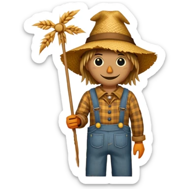 scarecrow sticker