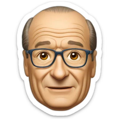 Jacques Chirac sticker