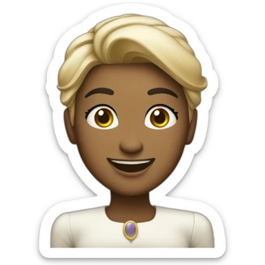 Happy mistress sticker