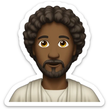 Black Jesus Take the wheel sticker