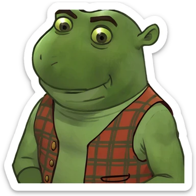 Shrek ￼ sticker