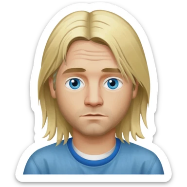 Kurt cobain sticker
