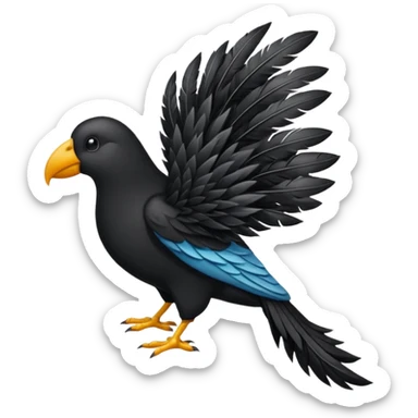 Haz un emoji de un ave condor sticker
