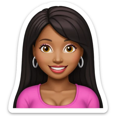 Fat Nicki Minaj sticker