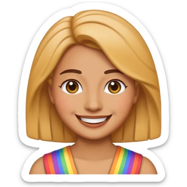 lgbtq+ lady emoji sticker