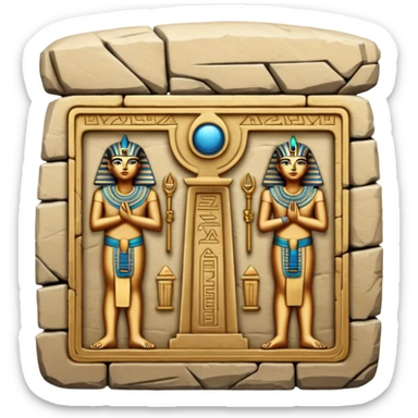 taştan yapılmıs Egyptian bardak çanak sticker