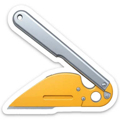 Metal Box Cutter sticker