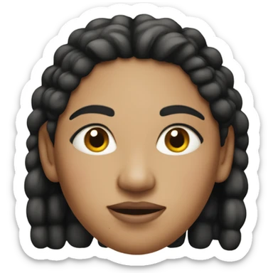 maya from bordeland sticker