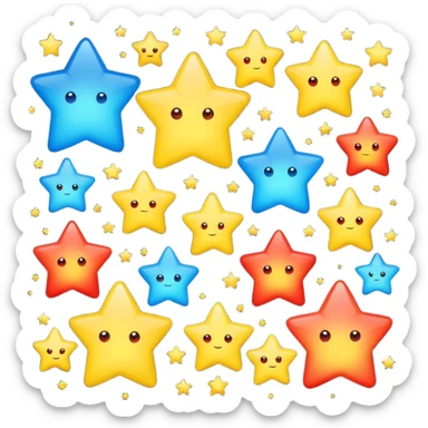 star different ones sticker