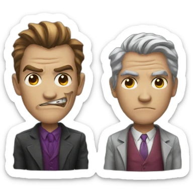 Batman Two-Face sticker