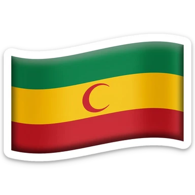 Çerkez bayrağı sticker