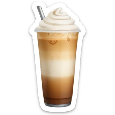 Iced Café Latte  sticker