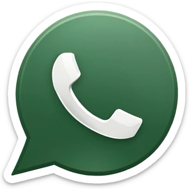 whatsapp logo sticker