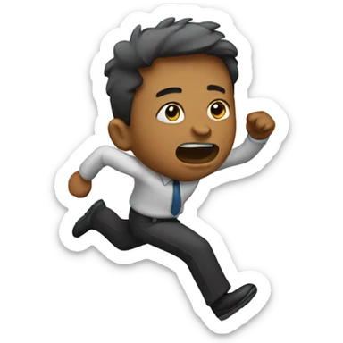 Running late  sticker