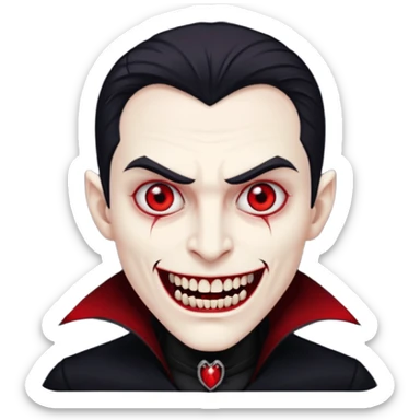 Vampire sticker