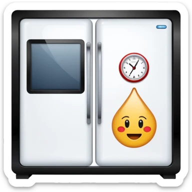  fridge Cold Temperature Alarm Alert fridge sticker