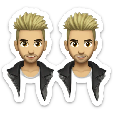 Bill Kaulitz from 2008 sticker