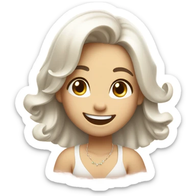 A happy Lillie sticker