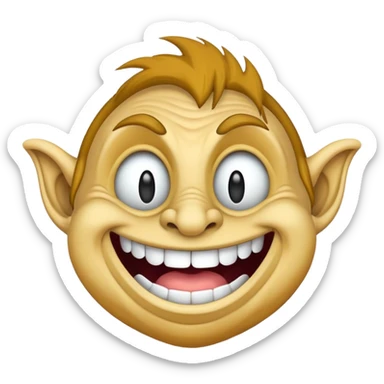 Make a Troll Face sticker