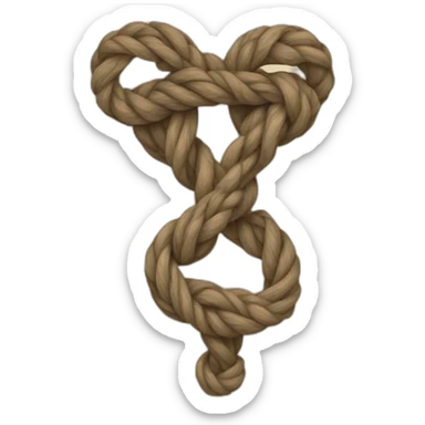 Hangman’s knot sticker