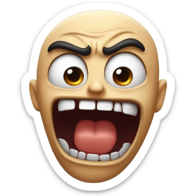 terrifying emoji sticker
