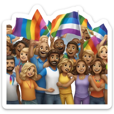 Israel pride sticker