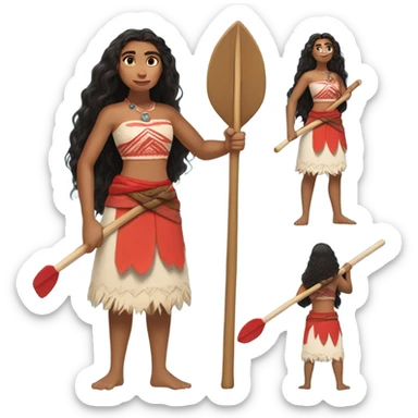 Moana sticker