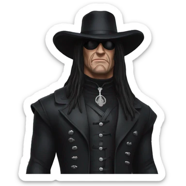 The undertaker  sticker