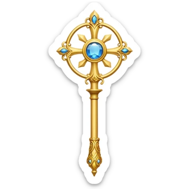 christ scepter sticker