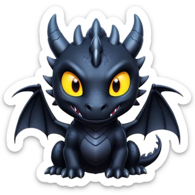 Night fury sticker