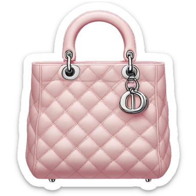 lady dior bag sticker