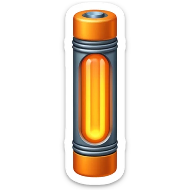 hot metal rod sticker