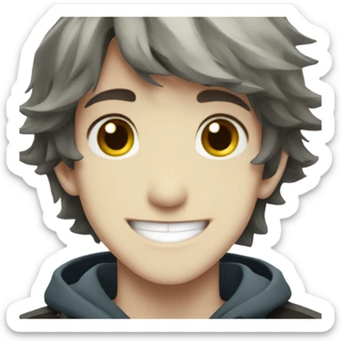 porter robinson smile sticker