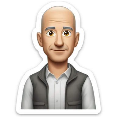 jeff bezos if he renounced his wealth and became a communist sticker