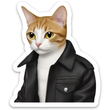 Balenciaga cat sticker