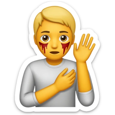 a girl killing herself by jumping off of a building sticker