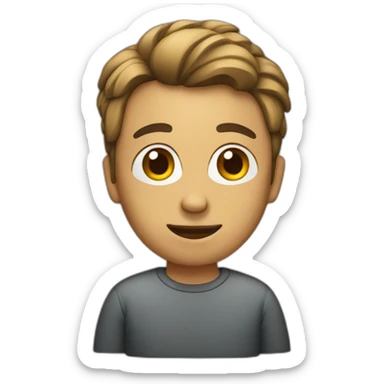 sitted-person sticker