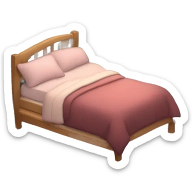 Cozy bed sticker