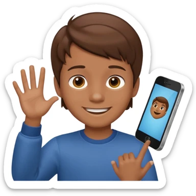 Awesome Boy  ,talk tap2 screen and share.. Tqvm sticker