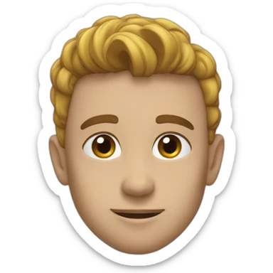 cru autour d'un coeur sticker